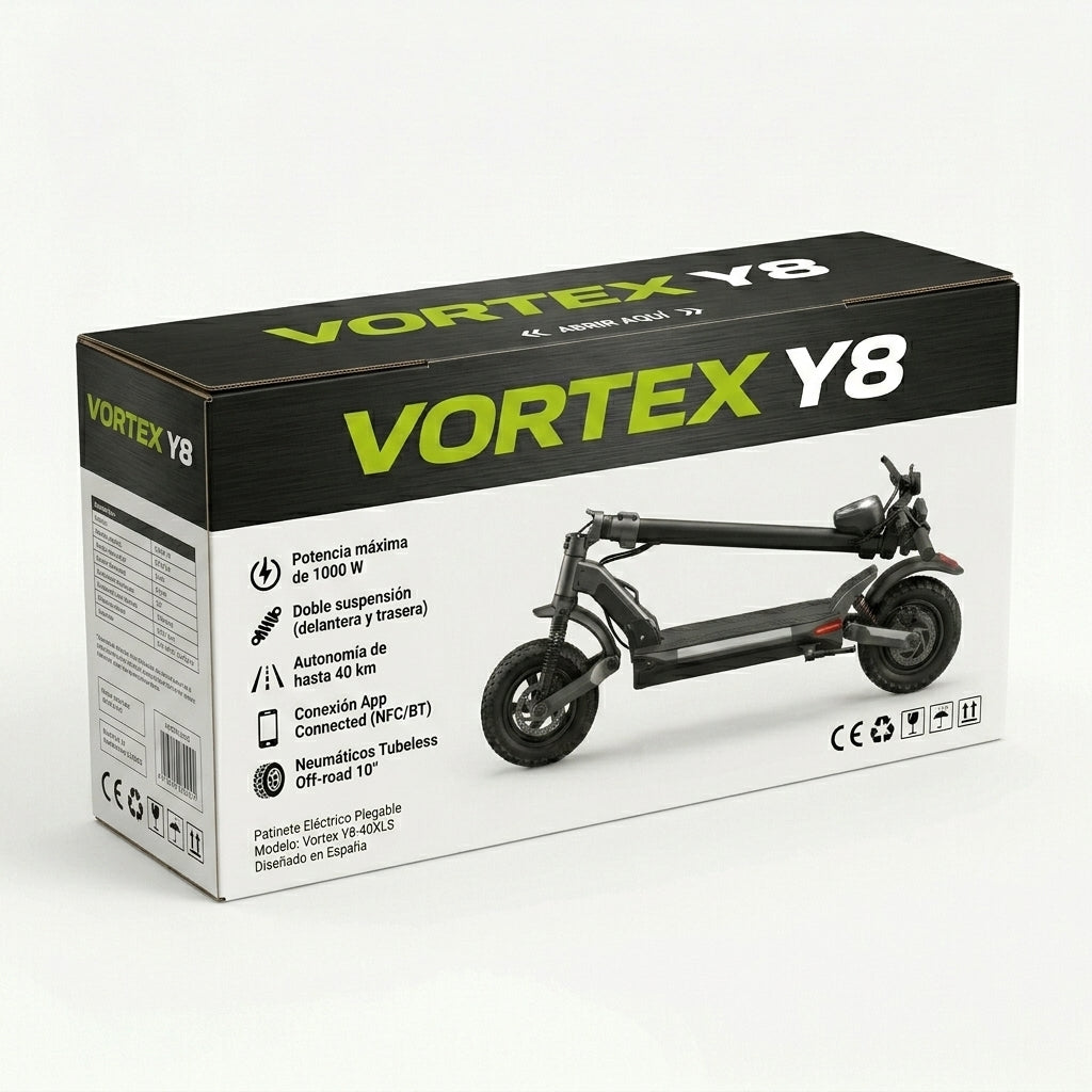 VORTEX Y8 2x2 connectée via une application.