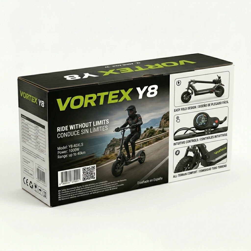VORTEX Y8 2x2 connectée via une application.